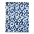 thumbnail image 5 of (2 pack) Parent's Choice Plush Blue Tie Dye Blanket with Faux Sherpa Lining for Toddler, 30" x 40", 5 of 9