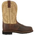 thumbnail image 4 of Justin Boot Company Mens Waxy Brown Steel Toe Work Boots, 4 of 7