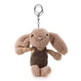 thumbnail image 1 of HEVIRGO 1PC 16cm Plush Keychain Overalls Dress-up Long Ear Rabbit Animal Doll Plush Toy Backpack Decor Lovely Stuffed Bunny Doll Plush Key Chain Accessories Christmas Gift, 1 of 10