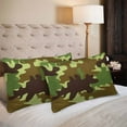 thumbnail image 2 of GCKG Camouflage Seamless Pattern Pillow Cases Pillowcase 20x30 inches Set of 2, 2 of 4