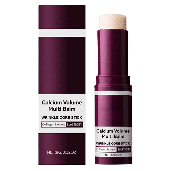 Calm Balm, Calcium Balm Stick , Calciumbalm, Anti Wrinkle Calciumbalm, Hydrating & Firming Skin, Suitable for Eyes, Neck, Face