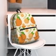 thumbnail image 5 of Travel Laptop Backpack For Women And Men, Juicy Orange Green Leaves Computer Backpack For School Casual Work Bag, Lightweight Rucksack College Bookbags Waterproof Gym Backpack, 5 of 8