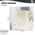 thumbnail image 4 of Stupell Industries Modern Plaster Line Abstract Canvas Art, 17 x 17, by June Erica Vess, 4 of 8