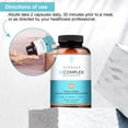 thumbnail image 4 of Vitasei IQ Complex AM Brain Booster Brain Supplement for Memory & Focus-Energy & Cognitive Capsules W/Ashwagandha,Quercetin & Green Tea,Memory Pills for Mental Clarity,Mental Focus- 60 Capsules (3pck), 4 of 8