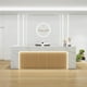 thumbnail image 5 of Check Out Counter Retail Store Reception Desk Shop Counter Luxury Office Desk Parental Advisory Bar Meuble Comptoir Furniture My Lux Decor Round, 5 of 20