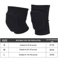 thumbnail image 4 of 1 par de rodilleras antideslizantes a prueba de golpes para deportes al aire libre (S negro) Ehuebsd Para Estrenar, 4 of 9