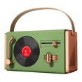 thumbnail image 1 of Outdoor Bluetooth Speaker Portable Decorative High Sound Quality USB Sticks Support Retro Bluetooth Speaker for Living Room Office Green, 1 of 4