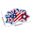 thumbnail image 2 of American Flag Stars Bathroom Rugs, 16" x 24" Soft and Absorbent Tufted 4th of July Rug Non Slip Washable, Patriotic Bathroom Decor Bath Mat Holiday Decorations,E, 2 of 7