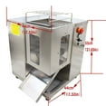 thumbnail image 4 of INTBUYING Meat Cutting Machine Body Shredded Meat Slicer Cutter QSJ-T Slicer Machine Body Without Blade, 4 of 8