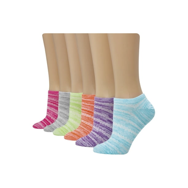 Hanes Hanes Women's Comfort Cool Lightweight Super NoShow Socks 6