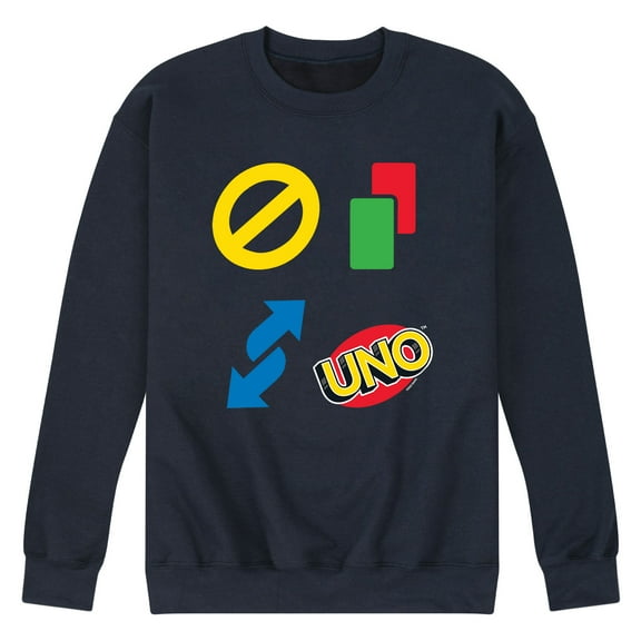 UNO Icons - Men's Crew Neck Fleece Pullover