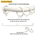 thumbnail image 3 of YouLoveIt Curtain Rod Industrial Curtain Rods for Windows Blackout Wrap Around Curtain Rod, for Indoor and Outdoor, Simple Modern Design, 3 of 7