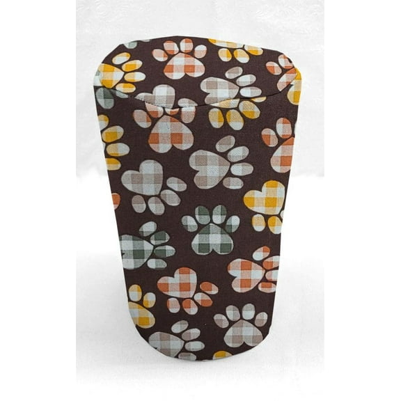 Puppy Love Dog Paws Can Opener Cover by Penny's Needful Things (Brown)