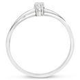 thumbnail image 3 of SuperJeweler Three Diamond Spray Promise Ring In White Gold For Women, 3 of 6