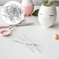 thumbnail image 2 of 100pcs Barbed Elastic Bands With Metal Ends For Mask Making And Book Binding Adjustable Elastic Strap For Sewing Diy Crafts And Hat Fixing, 2 of 8