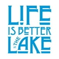 thumbnail image 2 of CafePress - Life Is Better At The Lake Mugs - 11 oz Ceramic Mug - Novelty Coffee Tea Cup, 2 of 4