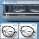 thumbnail image 4 of Limpiador ultrasónico profesional Limpiador ultrasónico de joyería Limpiador ultrasónico Dispositivo de limpieza de gafas para gafas Relojes Dentaduras postizas con soporte para reloj An, 4 of 5