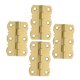 thumbnail image 5 of SWETRACE 4Ud Bisagras Pequeñas Doradas Para Puertas De Gabinete Y Cajas De Madera, 5 of 8