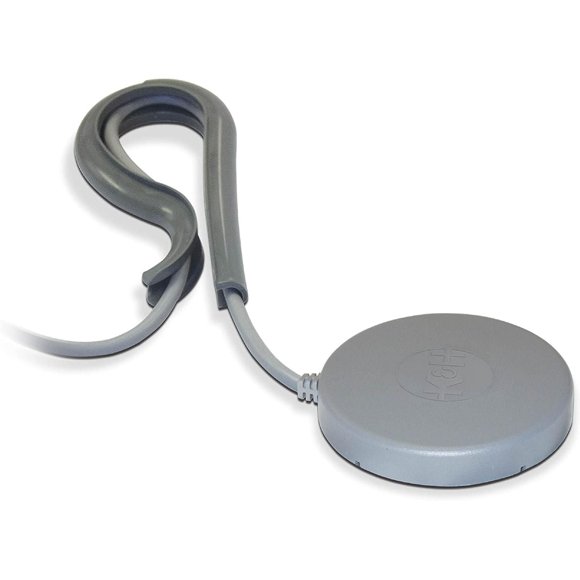 K&H Perfect – Chauffe-godets avec attache de cordon gris de 80 watts