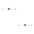 thumbnail image 2 of Estante de almacenamiento Wosthever Azul 2Conjunto, 2 of 6
