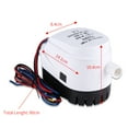 thumbnail image 3 of Bomba De Achique Automática Bomba De Achique Para Barcos Completamente Automática 12V 750GPH Bomba De Achique Sumergible Automática Bomba De Agua Con Carcasa De Plástico, 3 of 6