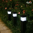 thumbnail image 4 of 4 Uds. Luz Solar para al aire libre, luz de paisaje, luz decorativa para césped, luz para para decorar caminos de Patio y Patio Luz blanca, 4 of 9