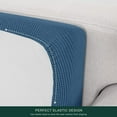 thumbnail image 4 of CHUN YI 1 Piece Cushion Cover Spandex Stretch Textured Grid Box Cushion Seat Slipcover, 4 of 6