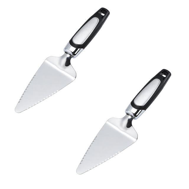 Oleegame 2PC Tomato Slicer And Lemon Slicer Stainless Triangular Shovel Shovel Cooking Steel Cake Cheese Shovel Shovel Pizza Kitchen,Dining & Bar