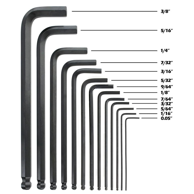 Allen Wrench Conversions Chart Hex Key Size Guide SAE MM, 57 OFF