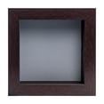 thumbnail image 2 of 6x6 Shadow Box Frame In Brown With A 1 3/4" Usable Depth Includes Grey Acid-Free Backing, UV, 2 of 6