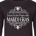 thumbnail image 4 of Inktastic Laissez Les Bon Temps Rouler Mardi Gras Long Sleeve Youth T-Shirt, 4 of 5