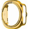 thumbnail image 5 of KOMI Bling Diamond PC Bumper Protective Cases, Compatible with Samsung Galaxy Watch Ultra 47mm LTE, Crystal Shining Rhinestone Smartwatch Accessories Case, 47mm, 5 of 6