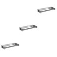 thumbnail image 1 of Unatoiry Paper Dispenser Towel Holder Space-saving Wall-mounted Punch-free Countertop Storage Bracket Accessory Household Silver 3Set, 1 of 1