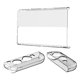 thumbnail image 1 of 1 juego de carcasa protectora transparente para consola de juegos compatible con Switch OLED, 1 of 5