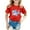 Red, variant on Toddler Girls T-Shirts Cartoon Shark Printing Round Neck Short Sleeve Multicolor Tee Summer Children Girl School Home Casual Comfortable Everyday Wear T-Shirts，2 -3 Years