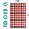 thumbnail image 5 of Dog Food Mat 16x24 Inch with Vintage Checkered Print, Durable Absorbent Waterproof Pet Feeding Mat, Non-Slip, Quick Dry, Easy Clean Featuring Rustic Plaid and Retro Patterns, 5 of 7