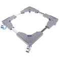 thumbnail image 1 of Base Mobile Universelle Noire pour Support de Réfrigérateur avec Taille Ajustable Adaptée aux Appareils Ménagers, 1 of 4
