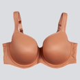 thumbnail image 7 of Sngxgn Women's Comfort Wireless Bra Seamless T-Shirt Bra(Brown,32), 7 of 7