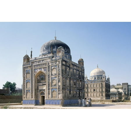 Tombs of Talpur Mirs, Hyderabad Sindh Region of Pakistan, 19th Century Print Wall (Best Pearl Shop In Hyderabad)
