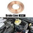 thumbnail image 2 of 5/16" Car Brake Line Tubing 25ft Tube Coil for Hydraulic Braking Systems and Transmission System Copper Tone, 2 of 6