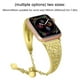 thumbnail image 4 of Compatible con Apple Watch Band 38 mm 42 mm Mujer, Pulsera de metal única Hebilla móvil Pulseras Correas de acero inoxidable Reemplazo para Apple iWatch Series 4/3/2/1 Xemadio 2033274-5, 4 of 9