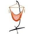 thumbnail image 2 of Bliss Hammocks Island Rope Hammock Chair W/ Spreader Bar - Orange, 60" L x 40" W, 2 of 2