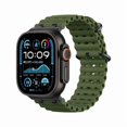 thumbnail image 1 of Chenchen Upgraded Ocean Band Compatible with Apple Watch Ultra 3/2/1 49mm, S11/S10 46mm, 9/8/7 45mm, SE3/SE2/SE/6/5/4 44mm, 3/2/1 42mm, Metal Connector Breathable Sport Watch Strap for Men Women, 1 of 1