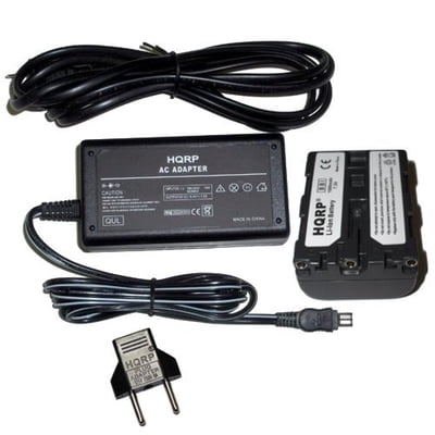 HQRP AC Wall Charger Adapter For Sony Cyber-Shot DSC-F707, F717, F828, & R1 Cameras
