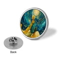 thumbnail image 3 of The Little Prince And Rose on Planet in Night 3D Round Lapel Pin Tie Tack Cute Brooch Pin Badge for Men Women Hat Clothing Accessories, Circular, Style, 3 of 8