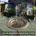 thumbnail image 2 of Outdoor Solar Fountain with 1.5 W Solar Panel_Perfect Gift, 2 of 5