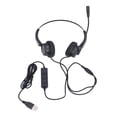 thumbnail image 3 of Telephone Headset, Ergonomic Business Headphone Volume Control Noise Reduction With Microphone For Customer Service, 3 of 8