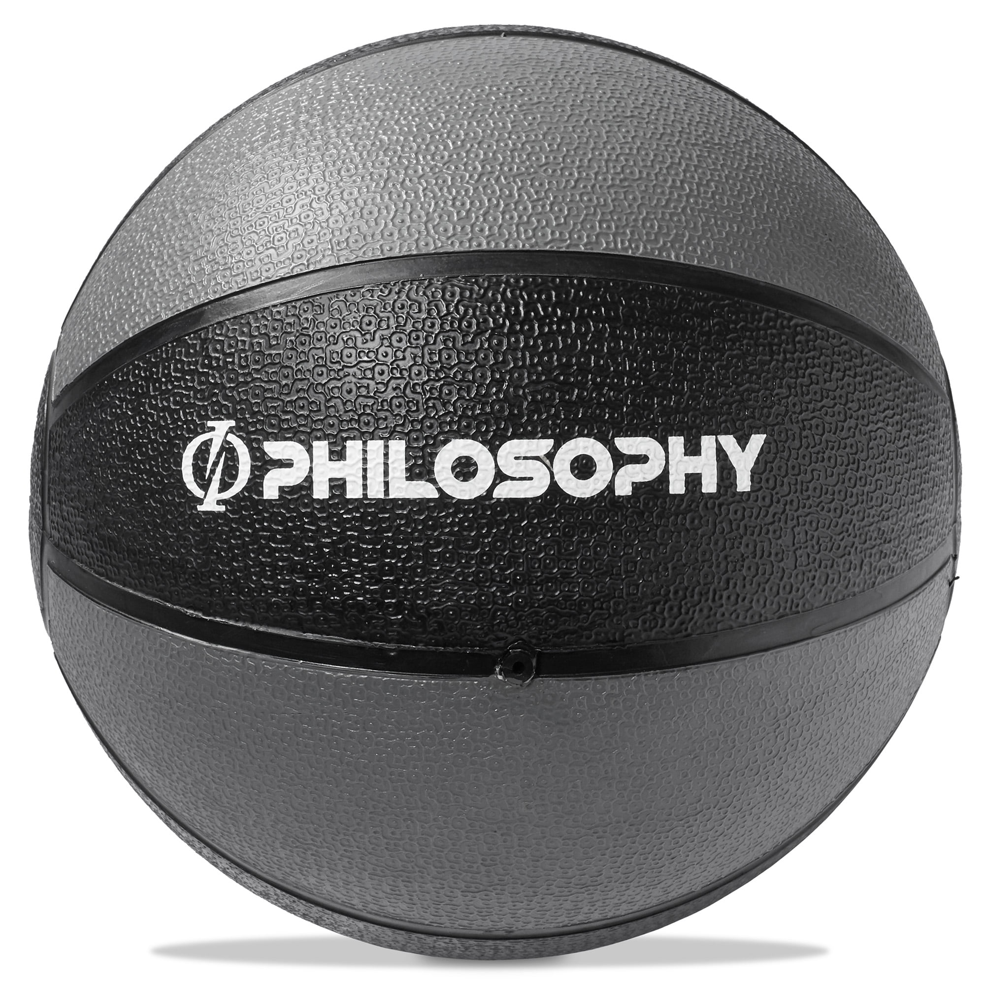 Philosophy Gym Medicine Ball, 8 LB - Weighted Fitness Non-Slip Ball