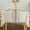 Linen Leaf, variant on Rustic Tablecloth Cotton Linen Waterproof Tablecloths Washable Table Cloths for Kitchen Dining,Party,Holiday,Christmas,Buffet Coffee Lines Rectangle,55''x120'',10-12 Seats