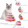 thumbnail image 4 of UPSKY Cat Toy Roller 3-Level Turntable Cat Toys Balls with Six Colorful Balls Interactive Kitten Fun Mental Physical Exercise Puzzle Kitten Toys, 4 of 10